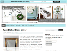 Tablet Screenshot of confessionsofaserialdiyer.com